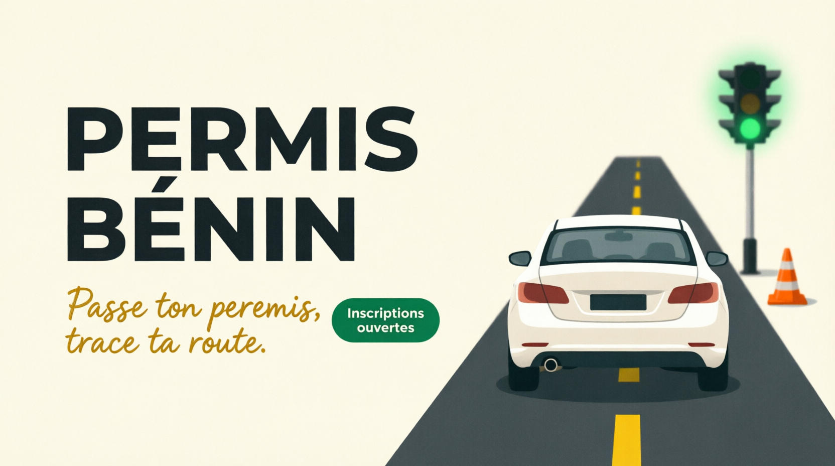 Aperçu du site Permis Bénin — Plateforme ONG